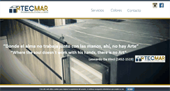 Desktop Screenshot of marmolestecmar.com